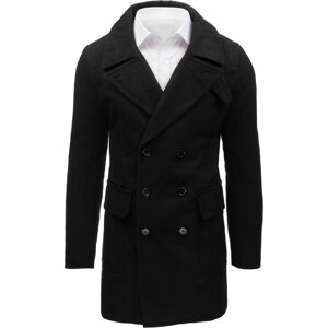 Pánsky čierny zimný kabát cx0361 Veľkosť: M