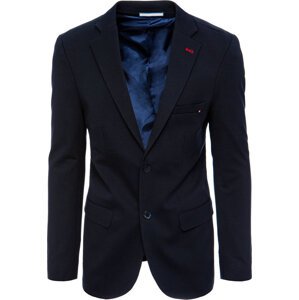 Tmavomodré pánske elegantné sako Dstreet MX0590 Veľkosť: XL