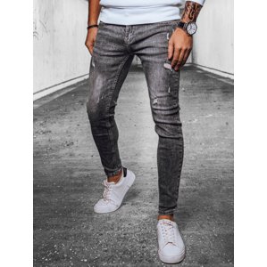 Tmavosivé džínsové nohavice UX4076 Veľkosť: 28