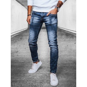 Tmavomodré pánske džínsy UX4095 Veľkosť: 34