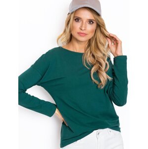 Dámske zelené tričko s dlhým rukávom RV-BZ-5121.20P-green Veľkosť: L