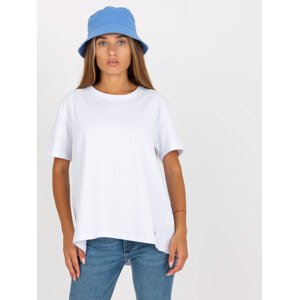 Biele dámske tričko s krátkymi rukávmi RV-TS-8047.57P-white Veľkosť: S/M