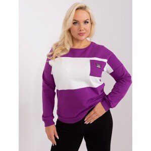 Fialové tričko s vreckom RV-BZ-9238.29-viollet Veľkosť: ONE SIZE