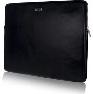 Kožené čierne púzdro pre notebook SA23A 15CALI BLACK Veľkosť: ONE SIZE