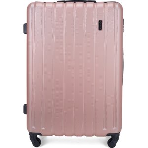 Solier ružový cestovný kufor veľ. L (STL902 PINK L 26') Veľkosť: L