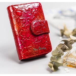 Pierre Cardin Červená peňaženka s razbou U037 115-LADY18 red Veľkosť: ONE SIZE