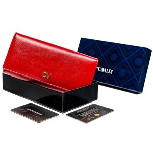 Cavaldi červená dámska veľká peňaženka M083 GD24-ML-4288 RED Veľkosť: ONE SIZE