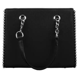 Gallantry čierna elegantná kabelka s kovovými korálkami R1511-BLACK Veľkosť: ONE SIZE