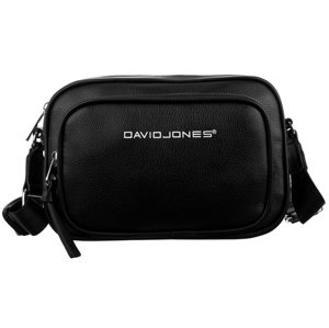 David Jones čierna crossbody kabelka 6750-1-5561 BLACK Veľkosť: ONE SIZE