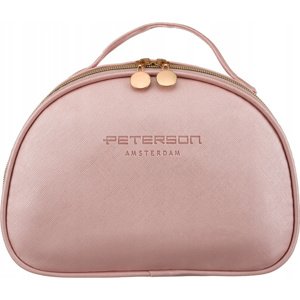 Peterson rose gold priestranná kozmetická taška [DH] PTN KOS-DA-4 Veľkosť: ONE SIZE