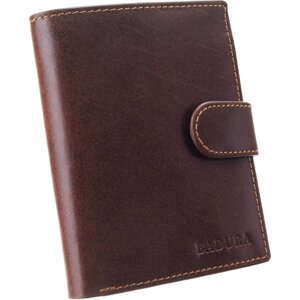 Rovicky pánska kožená hnedá peňaženka Badura C002 N104L VT BADURA BR Veľkosť: ONE SIZE
