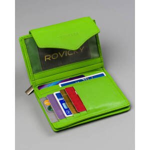Dámska zelená kožená peňaženka Cavaldi®  M014 RD-01-GCL MINT Veľkosť: ONE SIZE