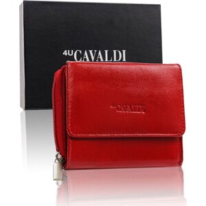 CAVALDI Menšia peňaženka - červená M090 RD-DB-09-GCL-7191 Veľkosť: ONE SIZE