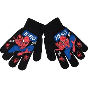 Spider-Man čierne chlapčenské rukavice Veľkosť: ONE SIZE