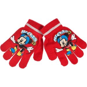 Mickey Mouse červené chlapčenské rukavice Veľkosť: ONE SIZE
