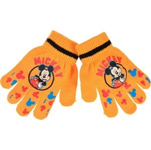 Mickey Mouse žlté chlapčenské rukavice Veľkosť: ONE SIZE