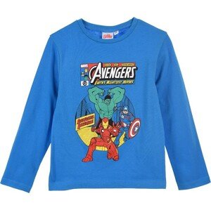 Avengers modré chlapčenské tričko Veľkosť: 104