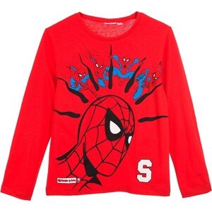 Marvel Spider-man červené chlapčenské tričko Veľkosť: 116