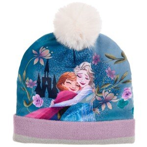 Disney Frozen tmavomodrá čiapka s brmbolcom Veľkosť: 52