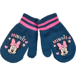 Minnie Mouse tmavomodré palčiakové rukavice Veľkosť: ONE SIZE