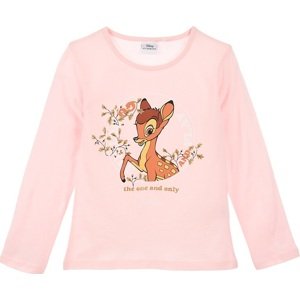 Bambi svetloružové dievčenské tričko Veľkosť: 98
