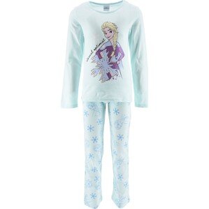 Svetlomodré bavlnené pyžamo Disney - Frozen Veľkosť: 128