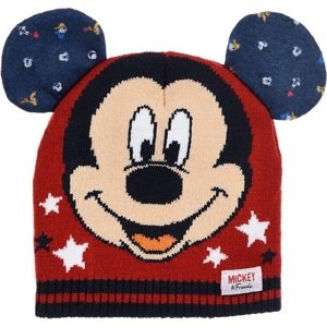 Červená detská čiapka Mickey Mouse Disney Veľkosť: 48