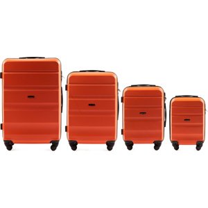 Oranžová sada cestovných kufrov Lovebird AT01, , Orange Veľkosť: Sada kufrov