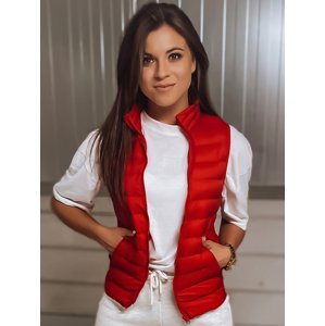 Červená prešívaná vesta ROSILA TY3001 Veľkosť: L