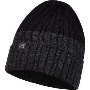 Čierno-sivá zimná čiapka Buff Igor Knitted Fleece Hat 1208509991000 Veľkosť: ONE SIZE