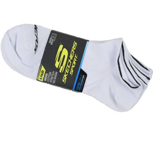 Biela sada ponožiek Skechers 6pk Terry No Show S115055-WHT Veľkosť: ONE SIZE