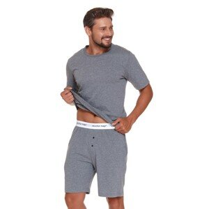 Sivé pánske krátke pyžamo Veľkosť: 2XL