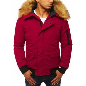 Pánska červená zimná bunda tx2872 Veľkosť: L