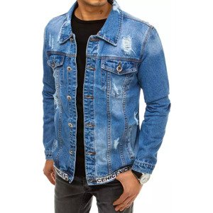 Modrá pánska džínsová bunda TX3642 Veľkosť: L