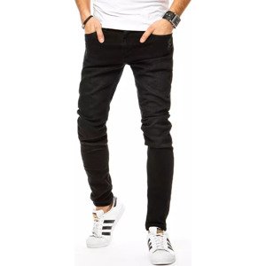 Čierne klasické džínsy UX3157 Veľkosť: 32