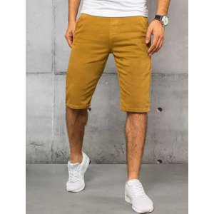 Horčicove džínsové šortky SX1434 Veľkosť: 35