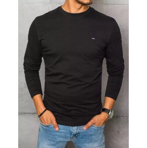 Čierne tričko s dlhým rukávom LX0533 Veľkosť: 2XL