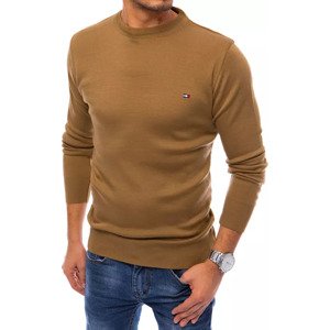 Hnedý pánsky sveter WX1861 Veľkosť: 2XL