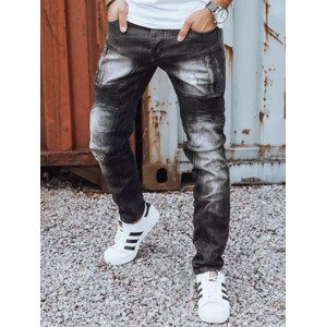Čierne pánske džínsy UX3798 Veľkosť: 31