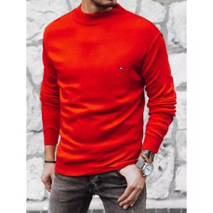Červený sveter s rolákom WX2024 Veľkosť: L