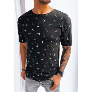 Čierne pánske tričko s potlačou RX5105 Veľkosť: XL