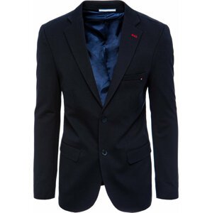 Tmavomodré pánske elegantné sako Dstreet MX0590 Veľkosť: 2XL