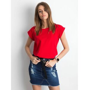 Dámske červené tričko RV-TS-4833.01P-red Veľkosť: XS