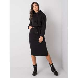 Čierna dámska súprava s dlhšou sukňou RV-KMPL-6109.31-black Veľkosť: S