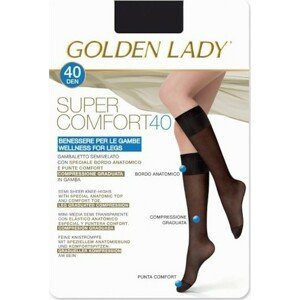 PODKOLIENKY GOLDEN LADY SUPER COMFORT 40 DEŇ Veľkosť: M/L, Barva: Černá