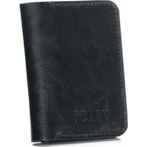 Elegantná pánska peňaženka značky SOLIER SW16 BLACK Veľkosť: ONE SIZE