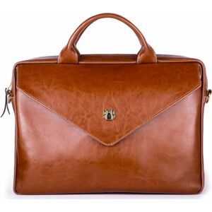 Elegantná hnedá dámska taška na notebook FL15 POSITANO VINTAGE BROWN Veľkosť: ONE SIZE