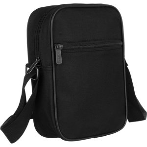 Čierna textilná taška cez rameno [DH] S01-600D-NL Veľkosť: ONE SIZE