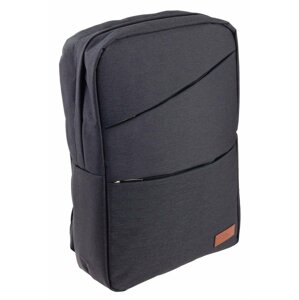 Rovicky čierny batoh s vreckom na notebook NB9704-4368 BLACK Veľkosť: ONE SIZE