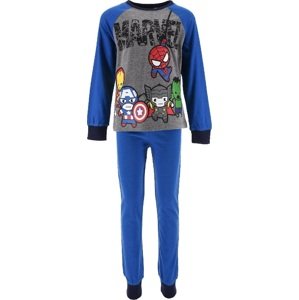 Modro-sivé chlapčenské dlhé pyžamo Marvel Avengers Veľkosť: 116